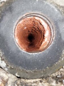 pipe buildup